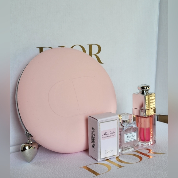 DIOR Pink Pouch Round Case - Picture 11 of 11